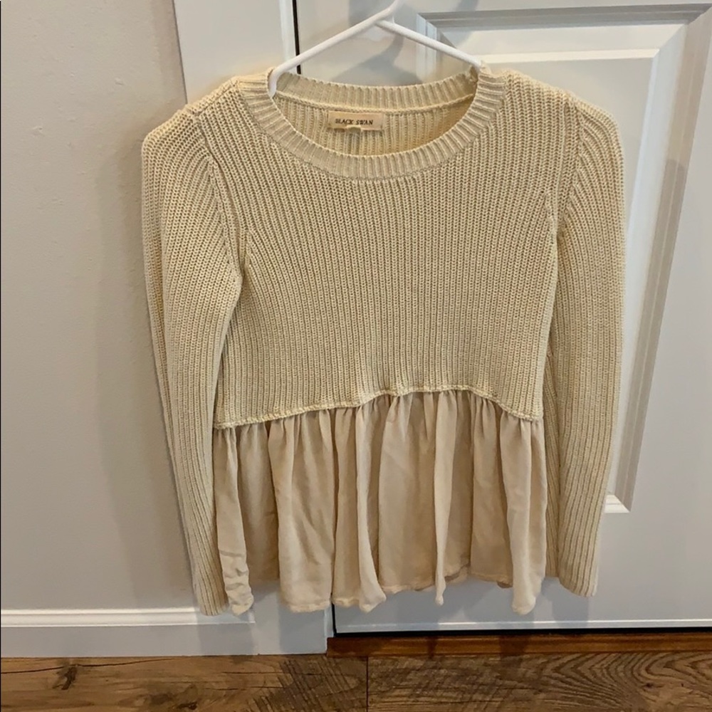 Black swan sweater